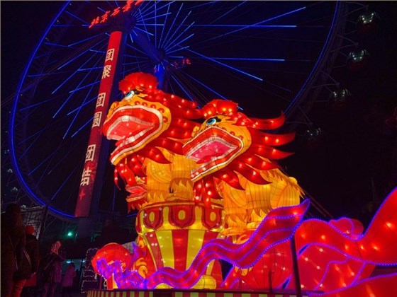 玉壺光轉，一夜魚龍舞