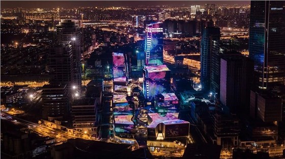 樓體燈光秀，展示城市新魅力！02