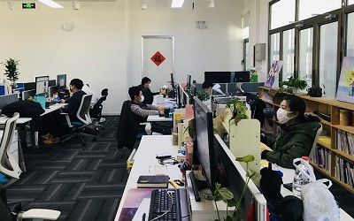 信達電通到崗到位，做好疫情防控集中消殺工作