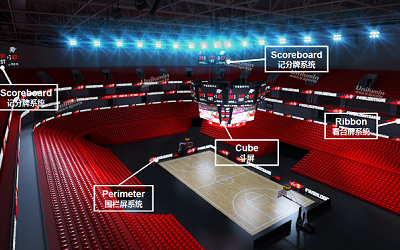 684.4平方米圍欄屏，洲明科技助力歐洲超級杯！