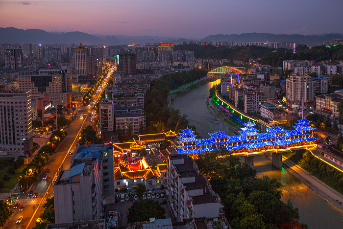 恩施春節亮燈登上多家媒體熒屏！