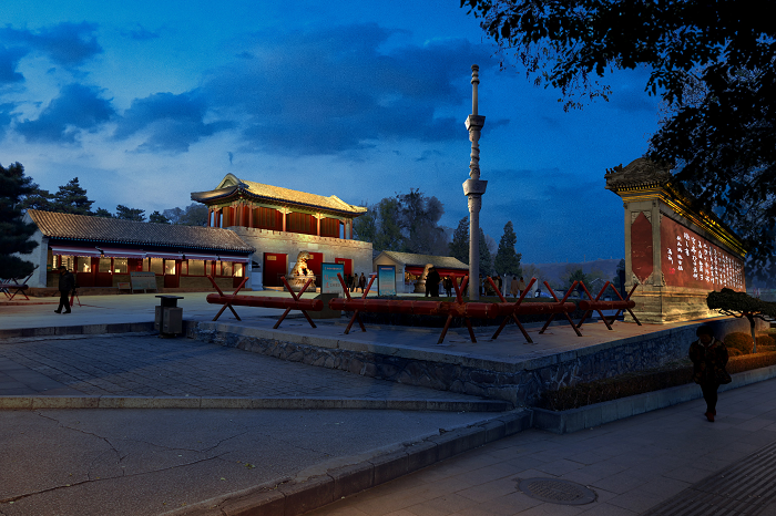 古建筑亮化設計 